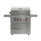 Wolf Gas Grill 91cm with Cart - Kitchen In The Garden