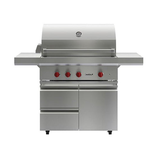 Wolf Gas Grill 91cm with Cart - Kitchen In The Garden