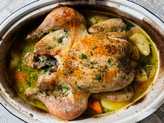 Wood - Fired Chicken Pot Roast - Kitchen In The Garden