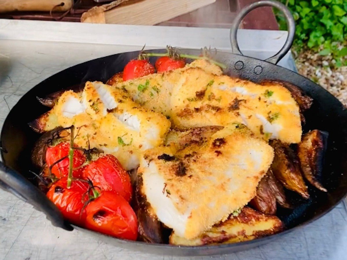 Wood - Fired Fish and Chips - Kitchen In The Garden