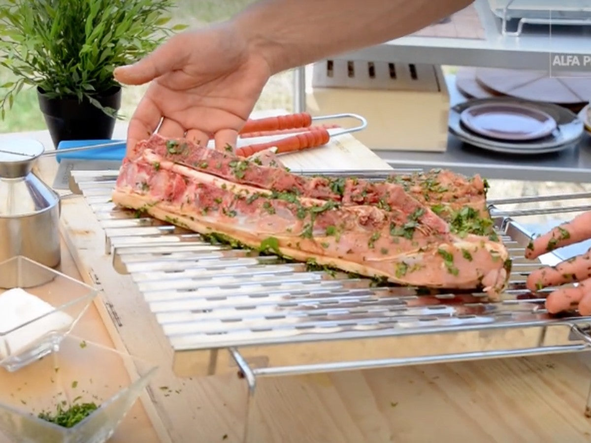 Wood - Fired Spare Ribs - Kitchen In The Garden