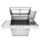 Beefeater 7000 Series Classic 5 Burner BBQ & Side Burner Trolley