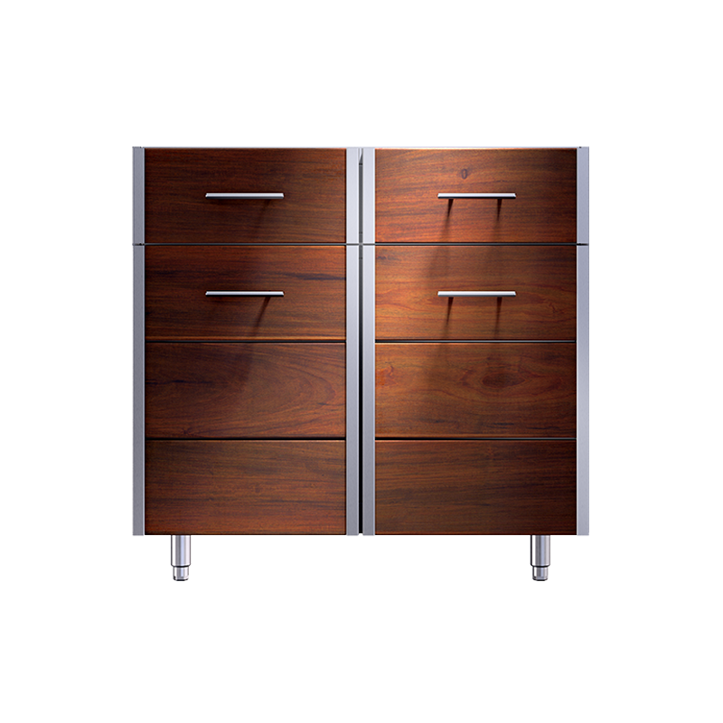 Kalamazoo Two-Drawer-Over-Double-Door Cabinet (KD-36-4)