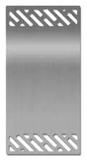 Kalamazoo OP-11HX22P2 K500/K1000 Surface - Additional 1/4" Grate, Plancha