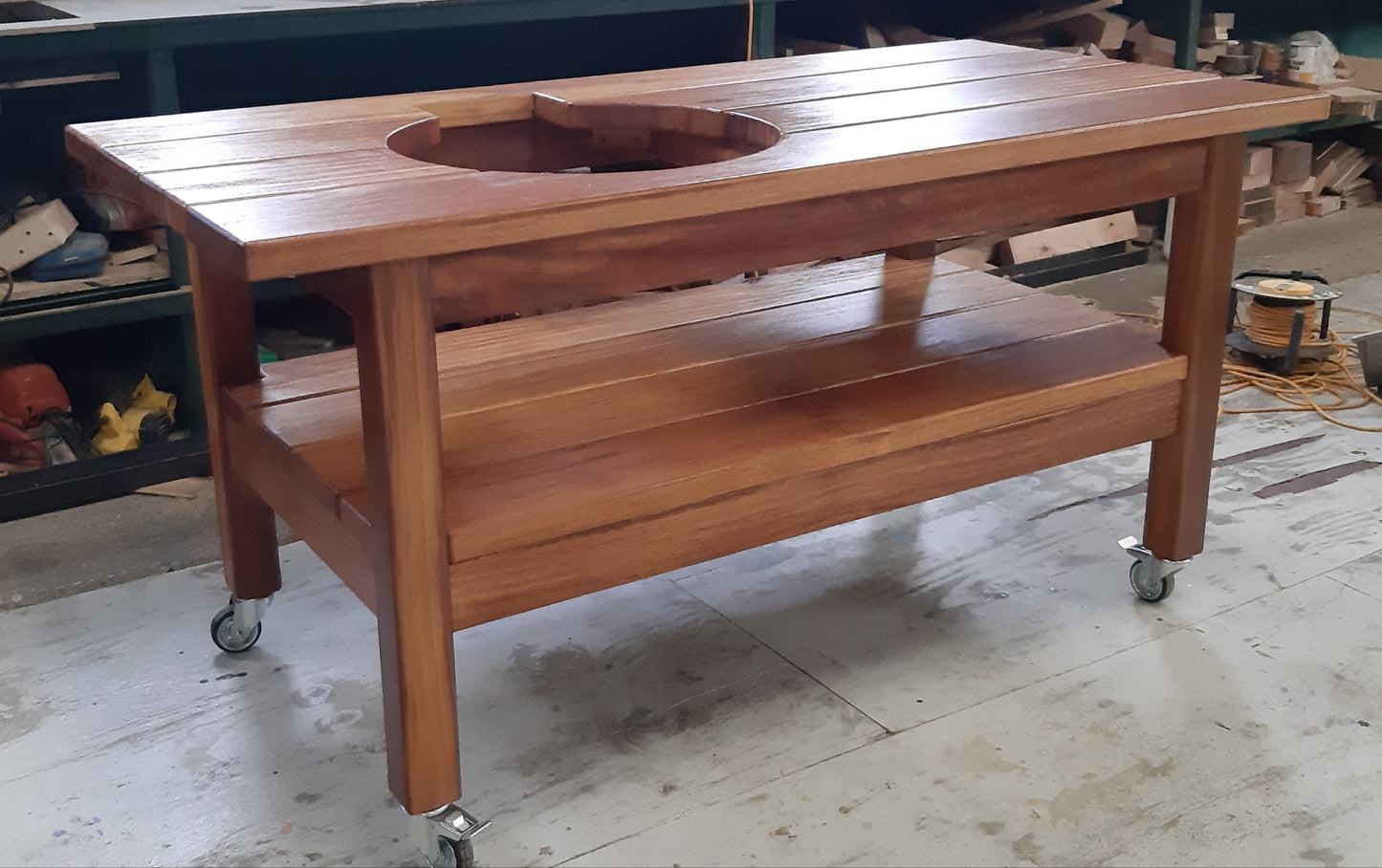 Woodland Mill Iroko Table
