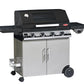 Beefeater 1100E 4 Burner Grill and Side Burner with Cart - Kitchen In The Garden