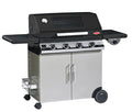 Beefeater 1100E 4 Burner Grill and Side Burner with Cart - Kitchen In The Garden