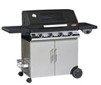 Beefeater 1100E 4 Burner Grill and Side Burner with Cart - Kitchen In The Garden