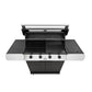 Beefeater 1200E 4 Burner Grill and Side Burner with Cart - Kitchen In The Garden