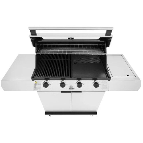 Beefeater 1200S 4 Burner Grill and Side Burner with Cart - Kitchen In The Garden