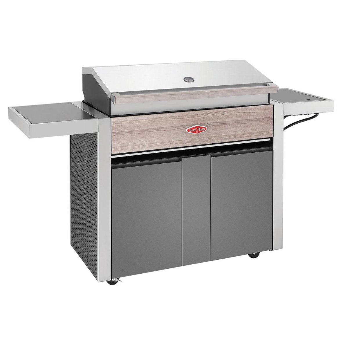 Beefeater 1500 5 Burner Grill and Side Burner with Cart - Kitchen In The Garden