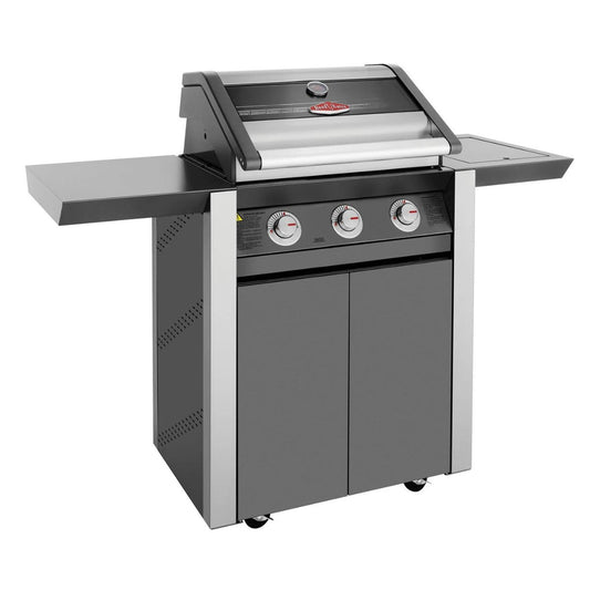 Beefeater 1600E 3 Burner Grill and Side Burner with Cart - Kitchen In The Garden