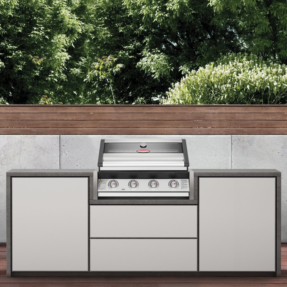 Beefeater 1600S 4 Burner Built-In Grill - Kitchen In The Garden