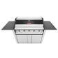 Beefeater 1600S 5 Burner Grill and Side Burner with Cart - Kitchen In The Garden