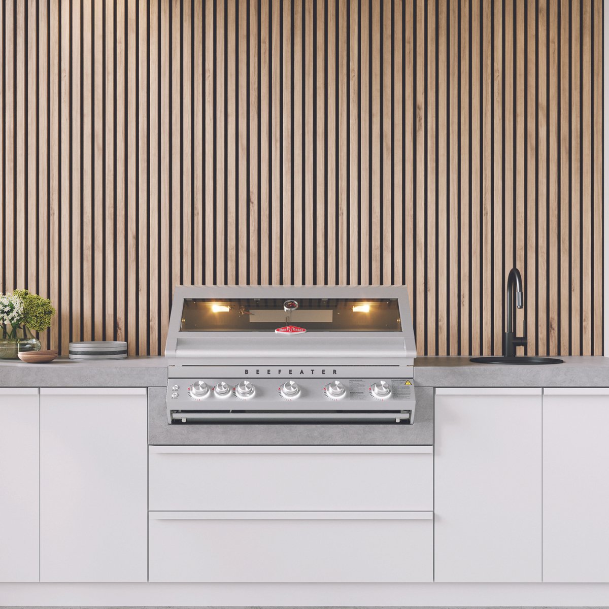 Beefeater 7000 Series Premium 5 Burner Built-In Grill - Kitchen In The Garden