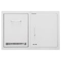 Bull Door/Trash Drawer Combo 76cm - Kitchen In The Garden