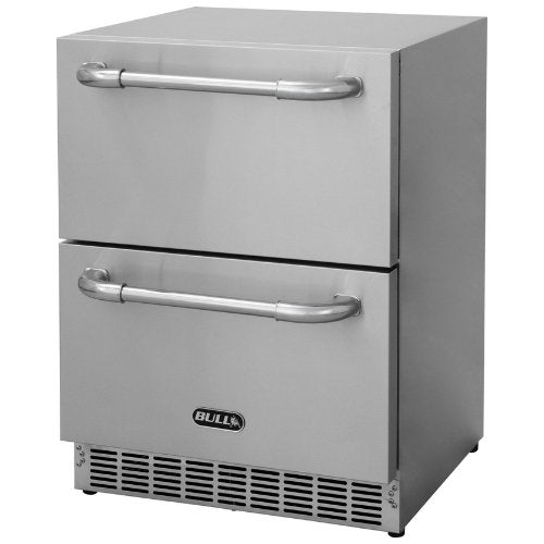 Bull Premium 150 Litre Double Drawer Fridge - Kitchen In The Garden