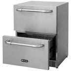 Bull Premium 150 Litre Double Drawer Fridge - Kitchen In The Garden