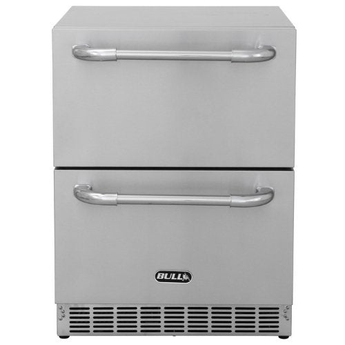 Bull Premium 150 Litre Double Drawer Fridge - Kitchen In The Garden