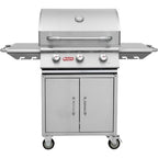 Bull Steer Grill with Cart - Kitchen In The Garden