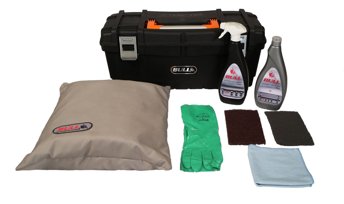 Bull BBQ cleaning kit