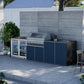 FrescoPro 5 Burner Augusta Complete Outdoor Kitchen - Kitchen In The Garden