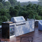 FrescoPro 5 Burner Esperance Complete Outdoor Kitchen - Kitchen In The Garden
