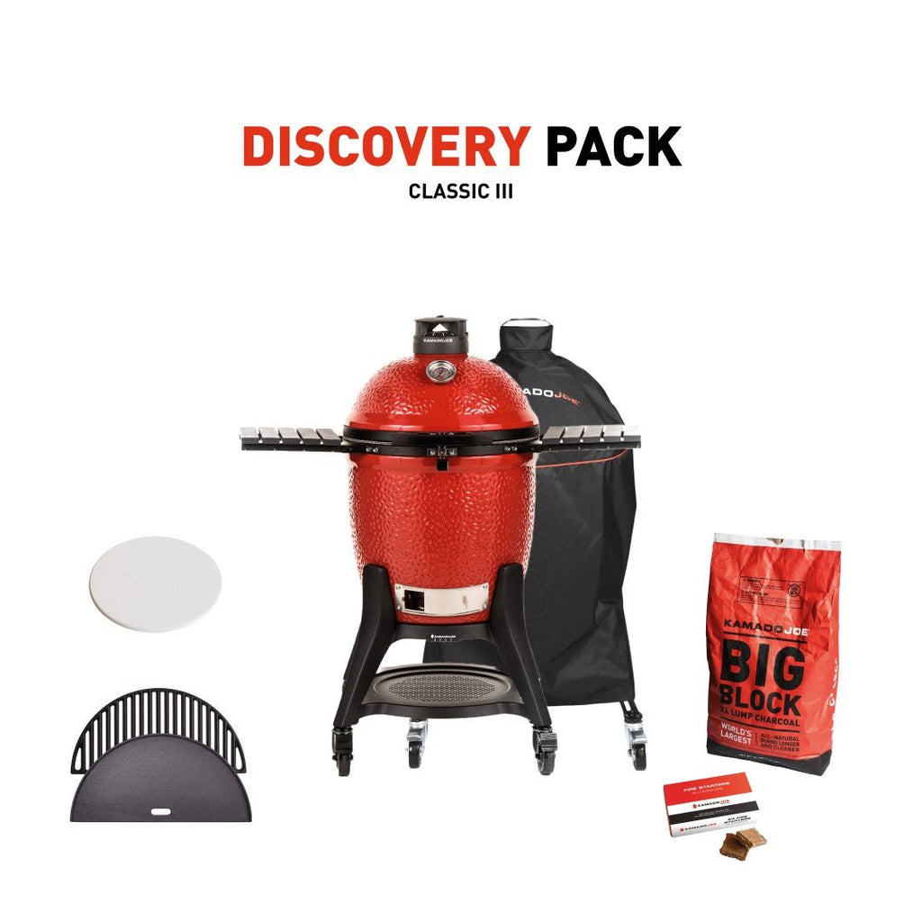 Kamado Joe Grill with Discovery Pack - Kitchen In The Garden