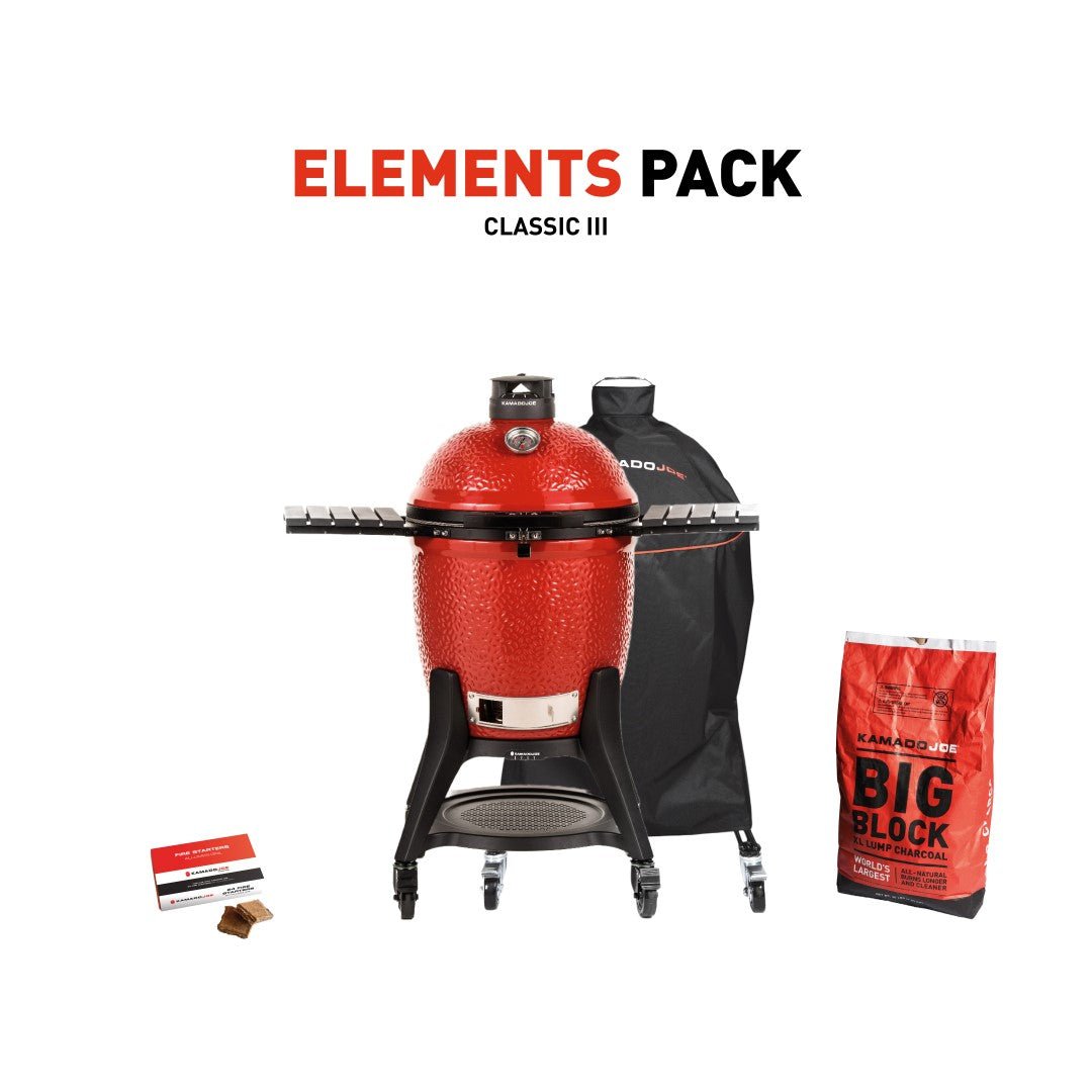 Kamado Joe Grill with Elements Pack - Kitchen In The Garden