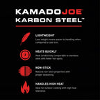 Kamado Joe Karbon Steel Paella Pan - Kitchen In The Garden
