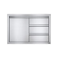 Napoleon Single Door Triple Drawer Combo - Kitchen In The Garden