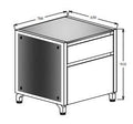Oliveti Drawerline unit 700 or 1010 - Kitchen In The Garden