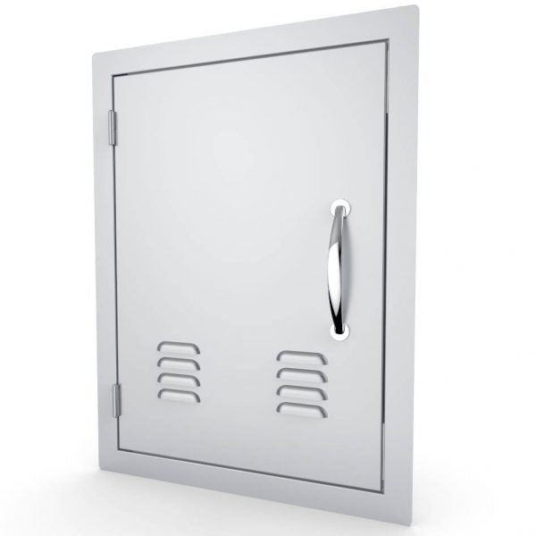 Sunstone Classic Vertical Vented Door - Kitchen In The Garden