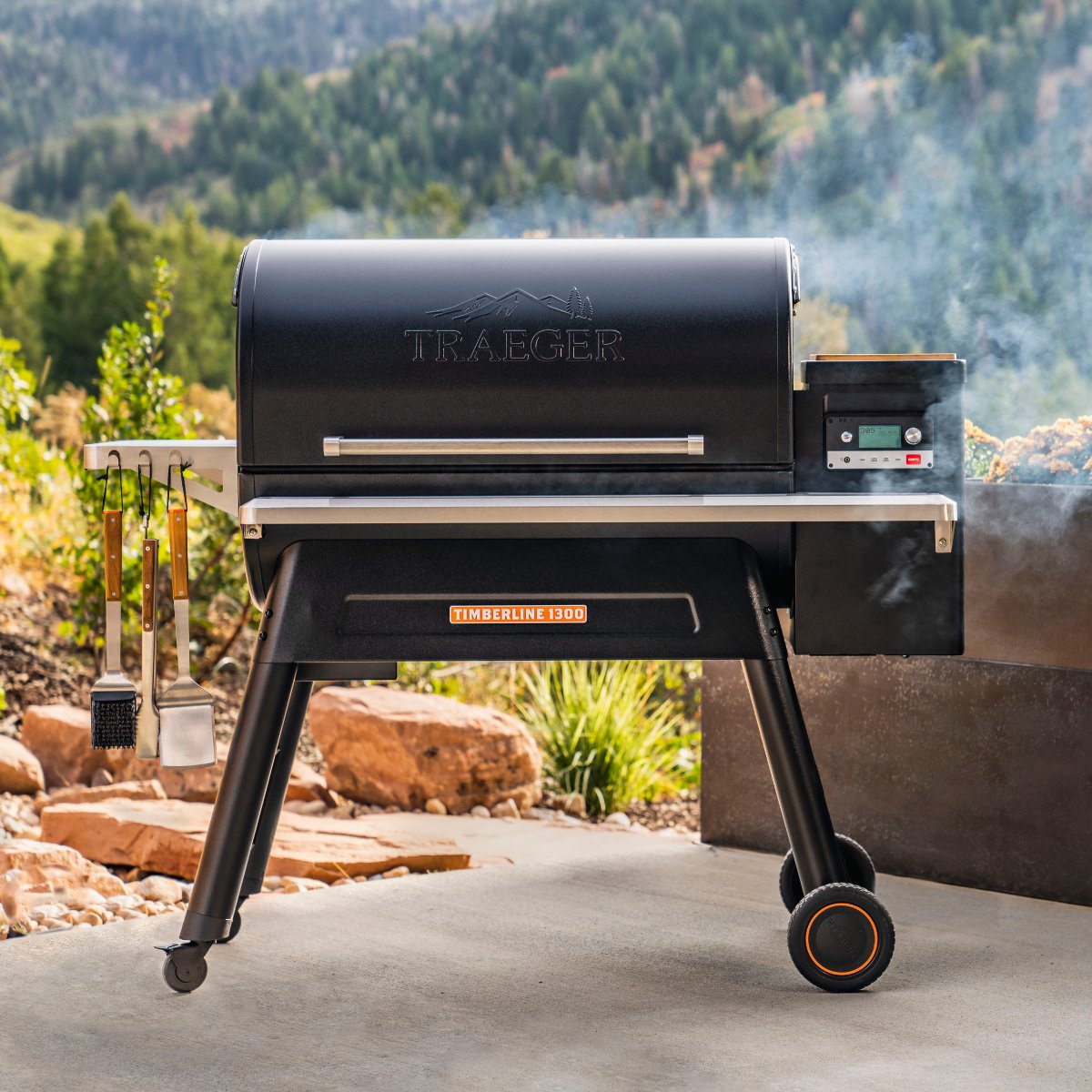Traeger Timberline 1300 Grill with Cart - Kitchen In The Garden
